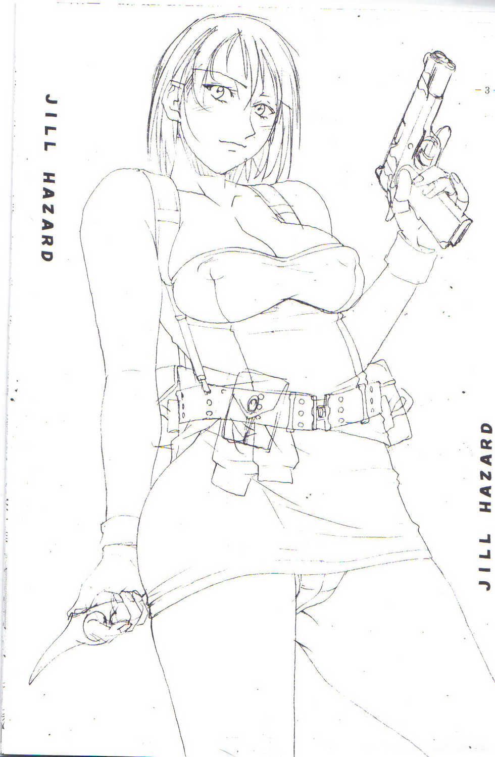 (C74) [C R C (Don Shigeru)] JILL HAZARD (Resident Evil) - Page 2