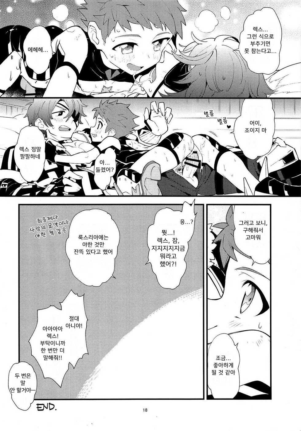 (ALL STAR 7) [Pometeor (Enotou)] LUXURIUM (Xenoblade Chronicles 2) [Korean] - Page 17