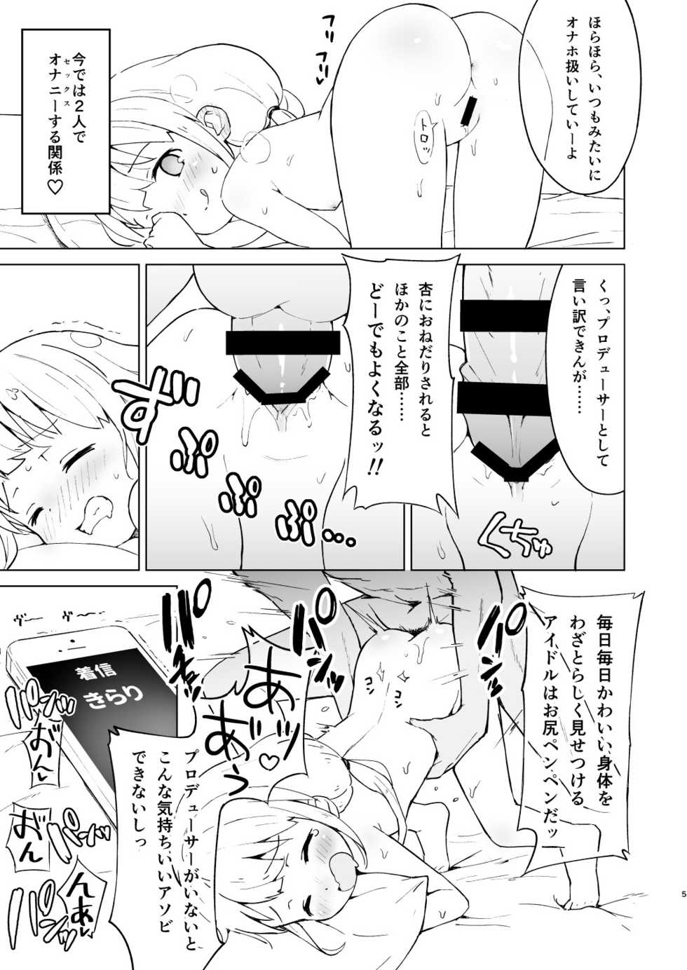 [Mirakoku (Yasumi Mirakichi)] Kaikan AnKiRUSH!i (THE IDOLM@STER CINDERELLA GIRLS) [Digital] - Page 4