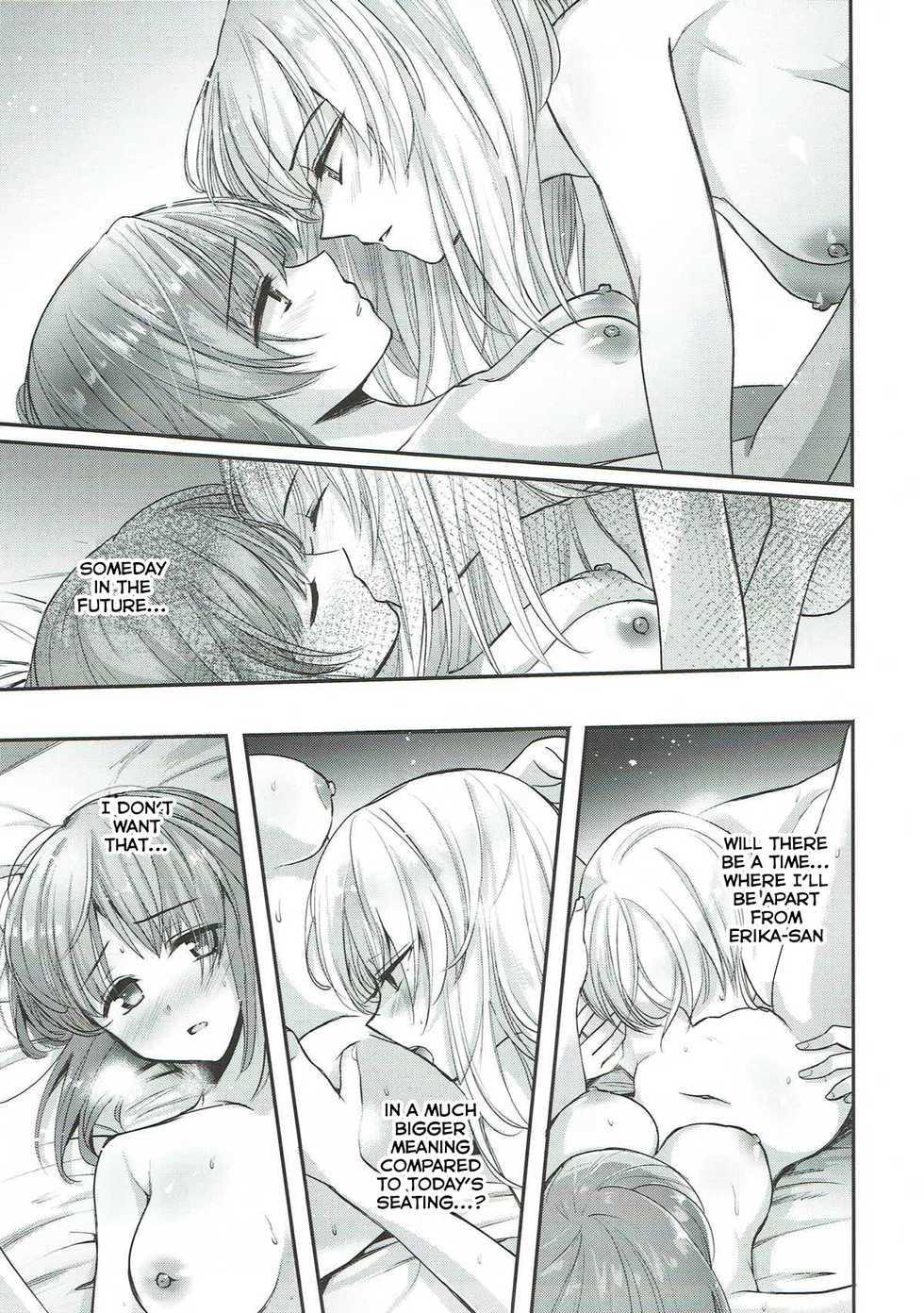 (C92) [Tetsukazuno Ao. (Emilio)] Sake wa Nondemo | Even If I Drink (Girls und Panzer) [English] - Page 21
