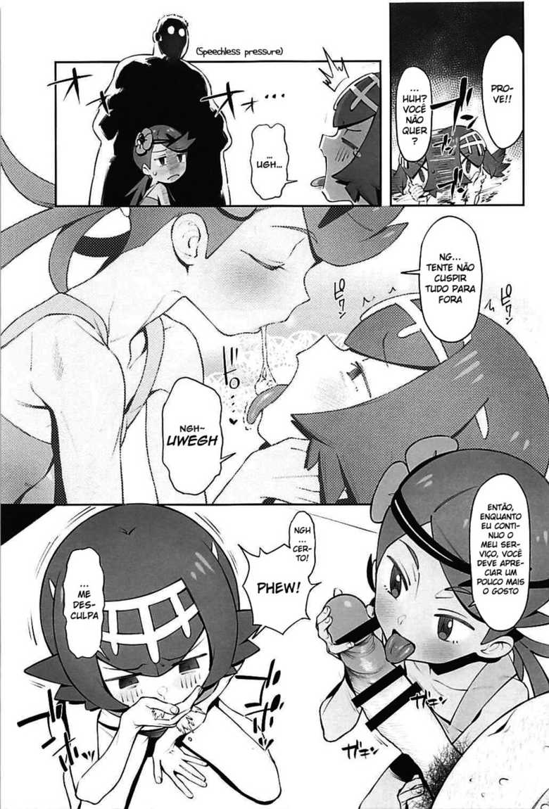 (C94) [zero-sen (xxzero)] Yalisada Fellasada Hen (Pokémon Sun and Moon) [Portuguese-BR] - Page 8