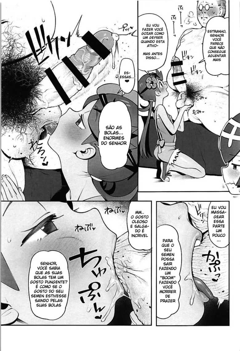 (C94) [zero-sen (xxzero)] Yalisada Fellasada Hen (Pokémon Sun and Moon) [Portuguese-BR] - Page 10