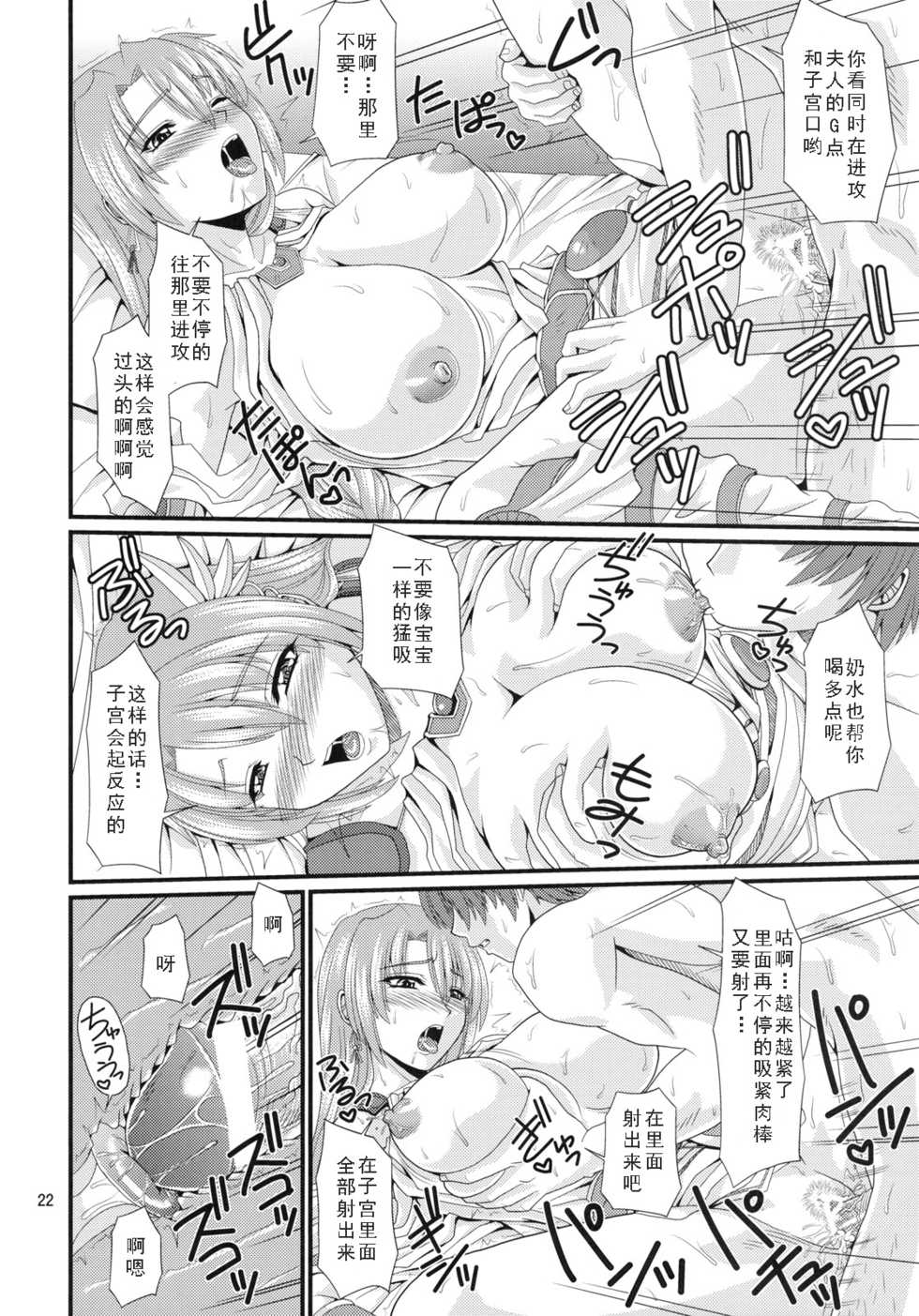 (C79) [Zvizva (Forester)] Kajiya no Okusan (SoulCalibur) [Chinese] [如月響子汉化组] - Page 22