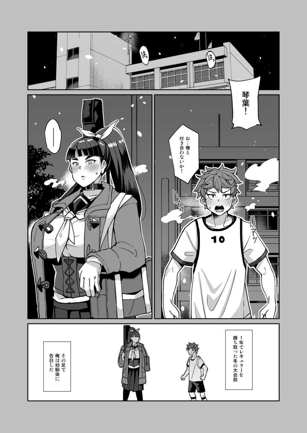 [Kuzunoha (Yumano Yuuki)] Kotoha no Aya Kare no Shiranai Honto no Kanojo [Digital] - Page 2