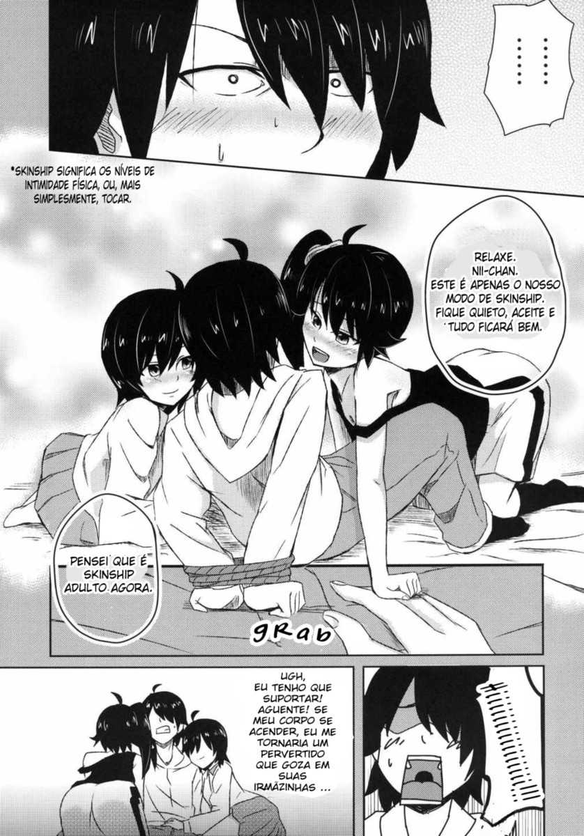 (C82) [Spice Style Company (Kabutogani)] Naisho no Hanashi (Bakemonogatari) [Portuguese-BR] - Page 10