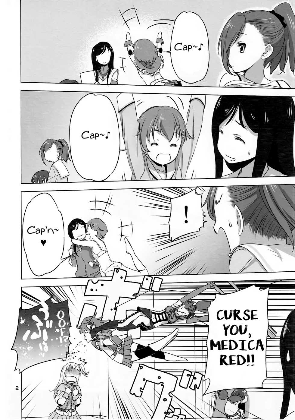 (C92) [VOLUTES (Kurogane Kenn)] Caploco (Action Heroine Cheer Fruits) [English] {/u/ scanlations} - Page 2