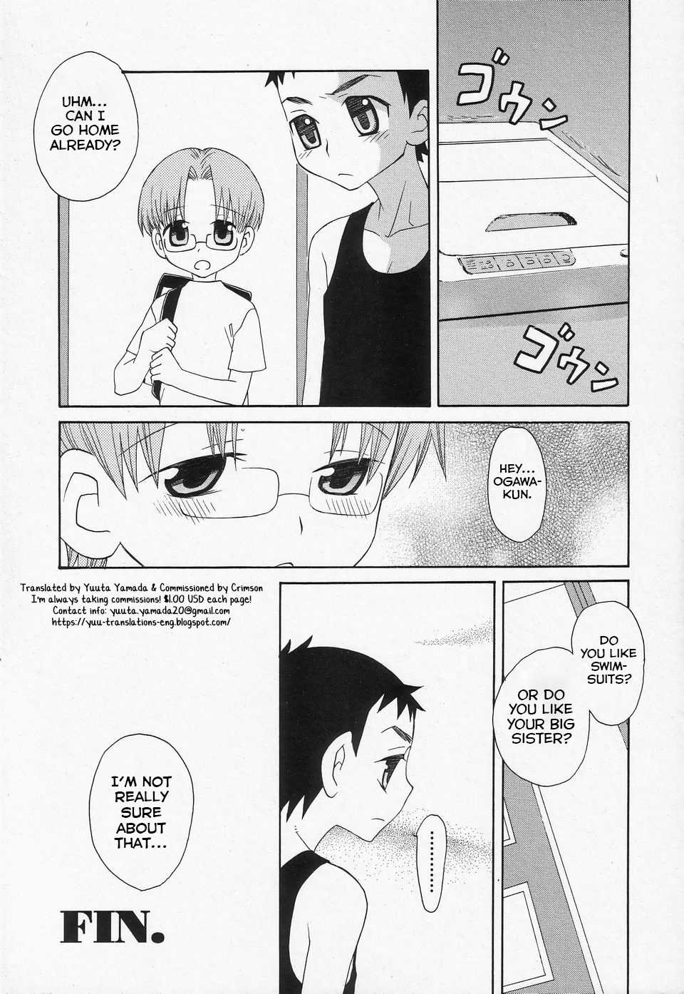 [Inaba Cozy] Futari ga Koko ni Iru Fushigi (Shounen Ai no Bigaku II) [English] [Yuuta's Blog] - Page 15