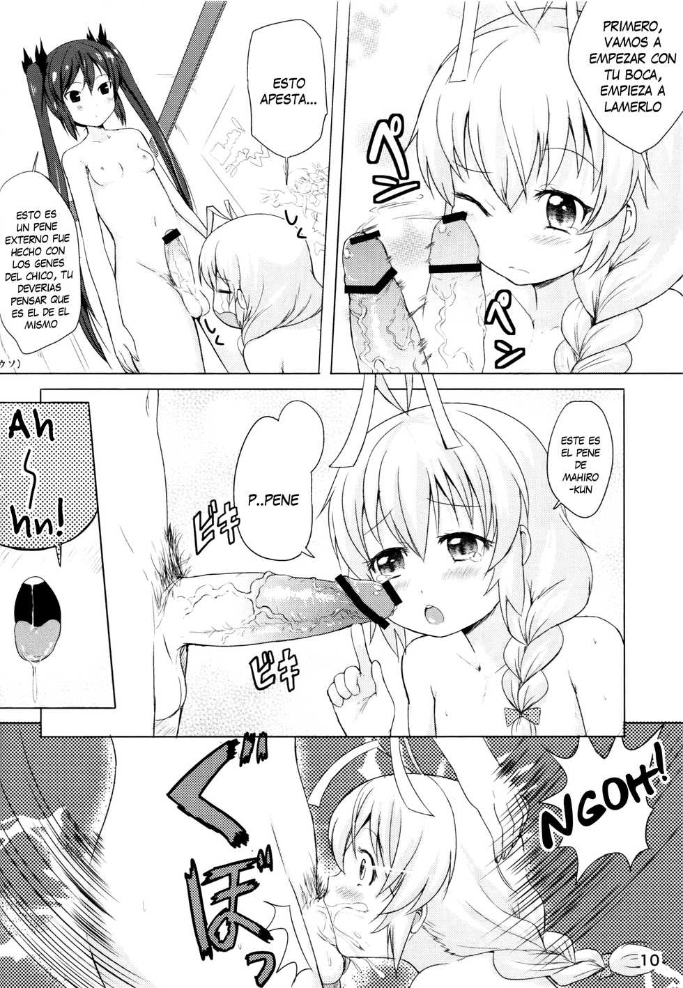 [Kinokoya(Kari) (Ere 2 Earo)] Otoko dakara koso Iinda yo!! (Haiyore! Nyaruko-san) [Spanish] [gbya.group] - Page 9
