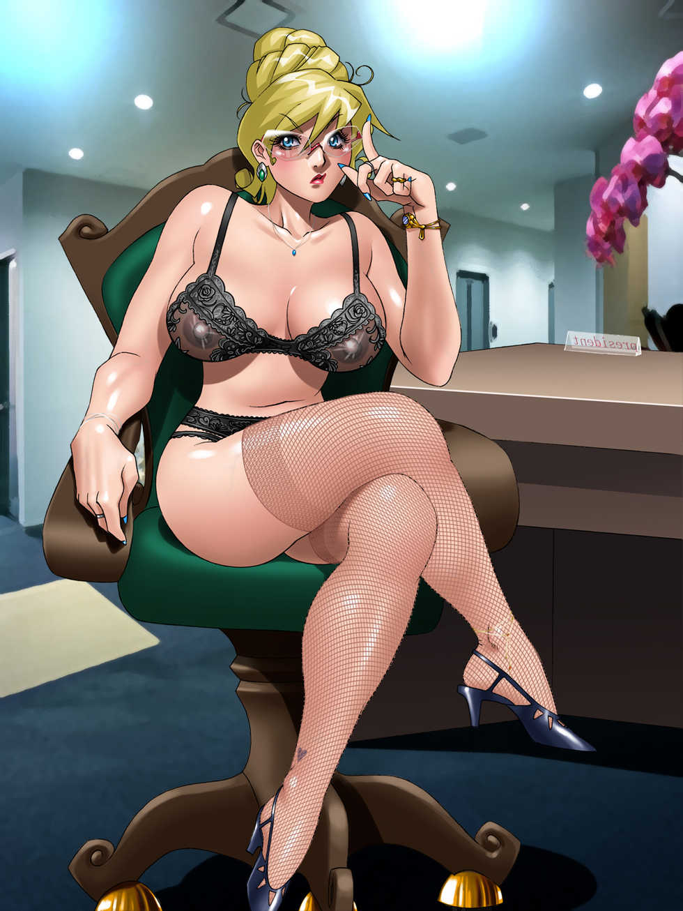 [Nightmare Express -Akumu no Takuhaibin-] Yokubou Kaiki dai 313 shou - Hisho in GAG... Onna Hisho Angelica no Baai - - Page 17