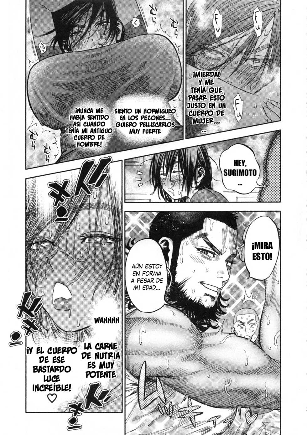 (SPARK13) [JAPAN (USA)] Sugimoto-san to Rakko Nabe Shiyou. | Let's Have Some Sea Otter Meat With Sugimoto-san (Golden Kamuy) [Spanish] [Lanerte] - Page 8