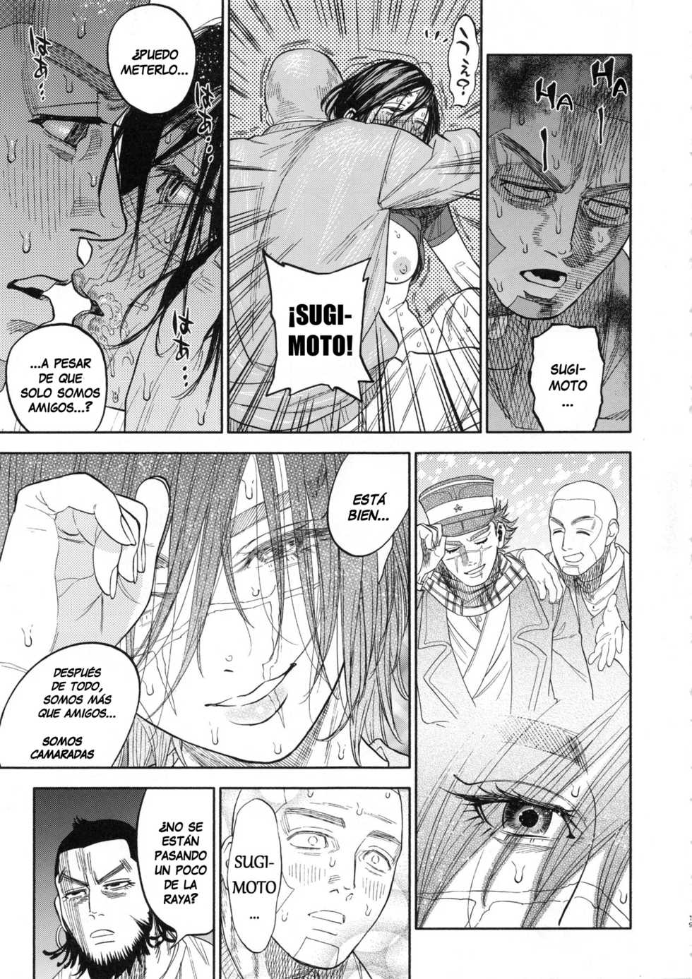 (SPARK13) [JAPAN (USA)] Sugimoto-san to Rakko Nabe Shiyou. | Let's Have Some Sea Otter Meat With Sugimoto-san (Golden Kamuy) [Spanish] [Lanerte] - Page 18