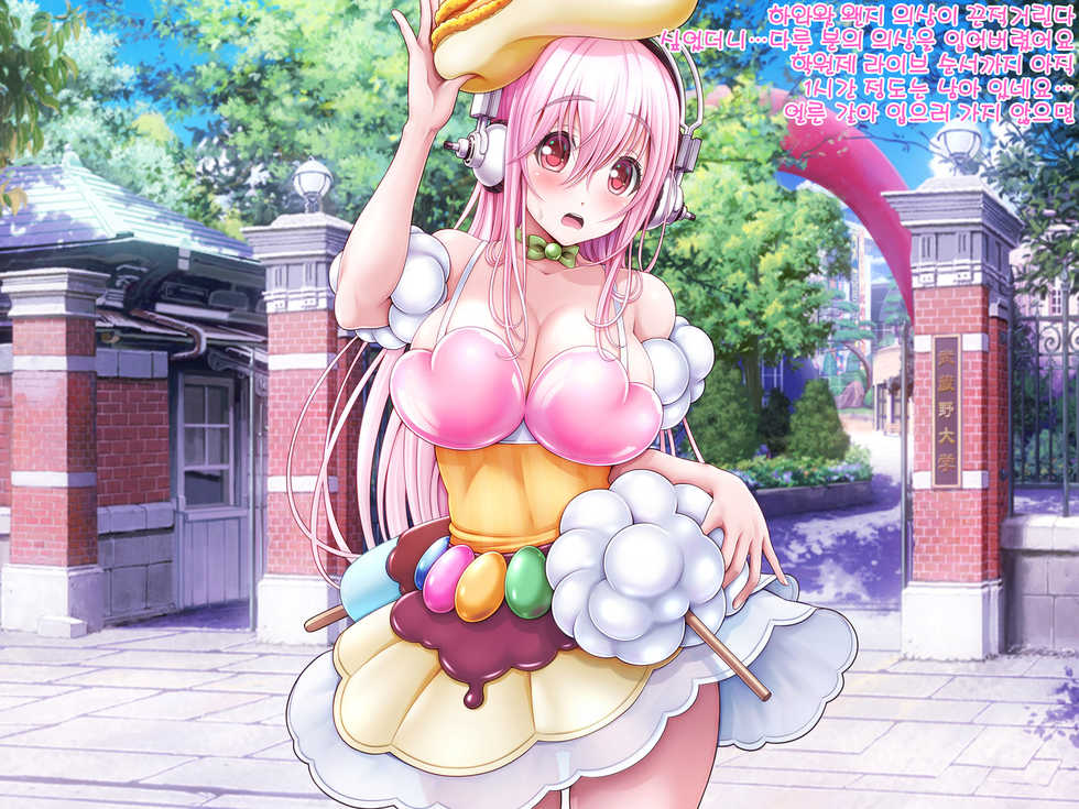 [MAG Kan (v-mag)] Super Sonico Sabun Gekijou 9 (Super Sonico) [Korean] - Page 4