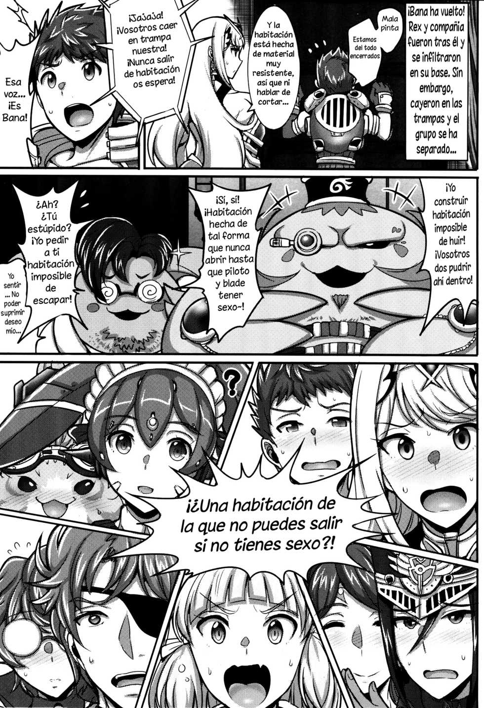 (C94) [Yuasa Rengou (Jean Louis)] Hikari-chan ga Oshiete Ageru | Mythra Te Mostrará Como Se Hace (Xenoblade Chronicles 2) [Spanish] [Solarismaximum] - Page 2