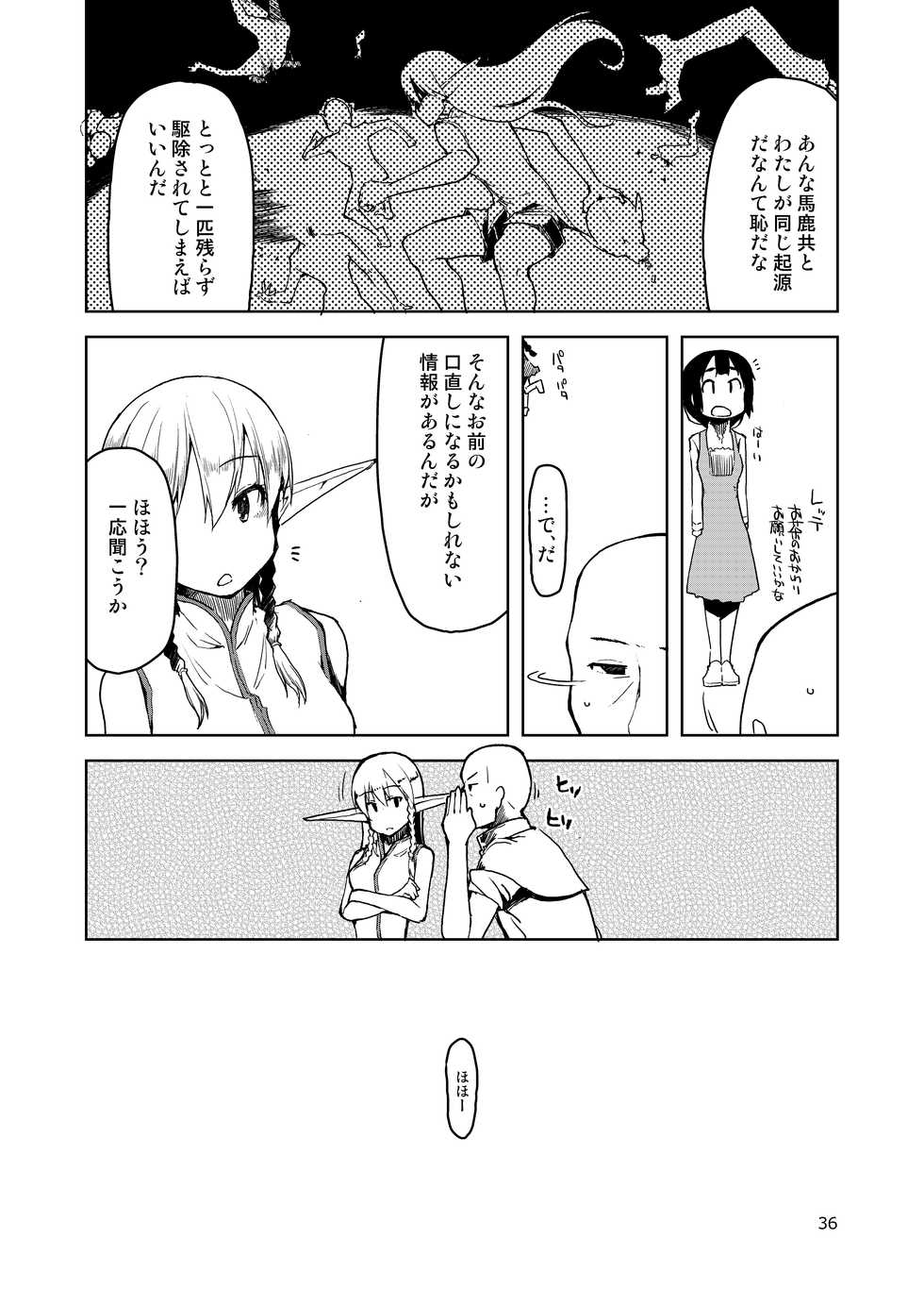 [Metamor (Ryo)] Dosukebe Elf no Ishukan Nikki Matome 2 [Digital] - Page 37