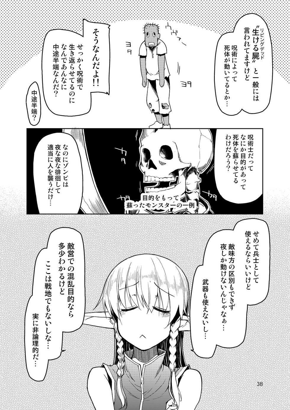 [Metamor (Ryo)] Dosukebe Elf no Ishukan Nikki Matome 2 [Digital] - Page 39