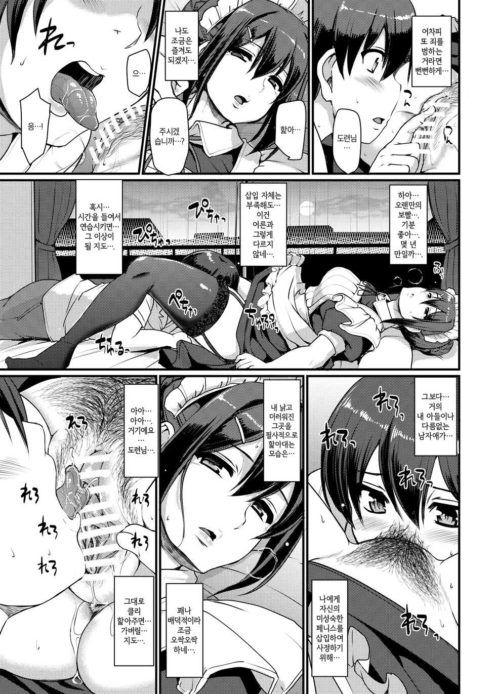 [Jinsei Yokosuberi. (Alexi Laiho)] Maid no Oshigoto. II | 메이드의 업무. II [Korean] [Digital] - Page 24