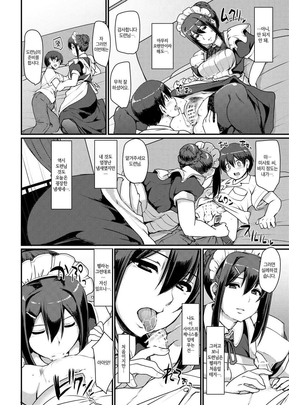 [Jinsei Yokosuberi. (Alexi Laiho)] Maid no Oshigoto. II | 메이드의 업무. II [Korean] [Digital] - Page 25