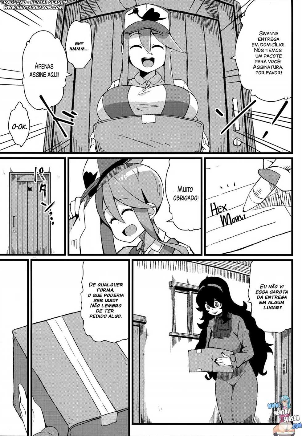 (C93) [Toudori no Su (Toudori)] Tomodachi? Maniac 03 (Pokémon) [Portuguese-BR] [Hentai Season] - Page 6