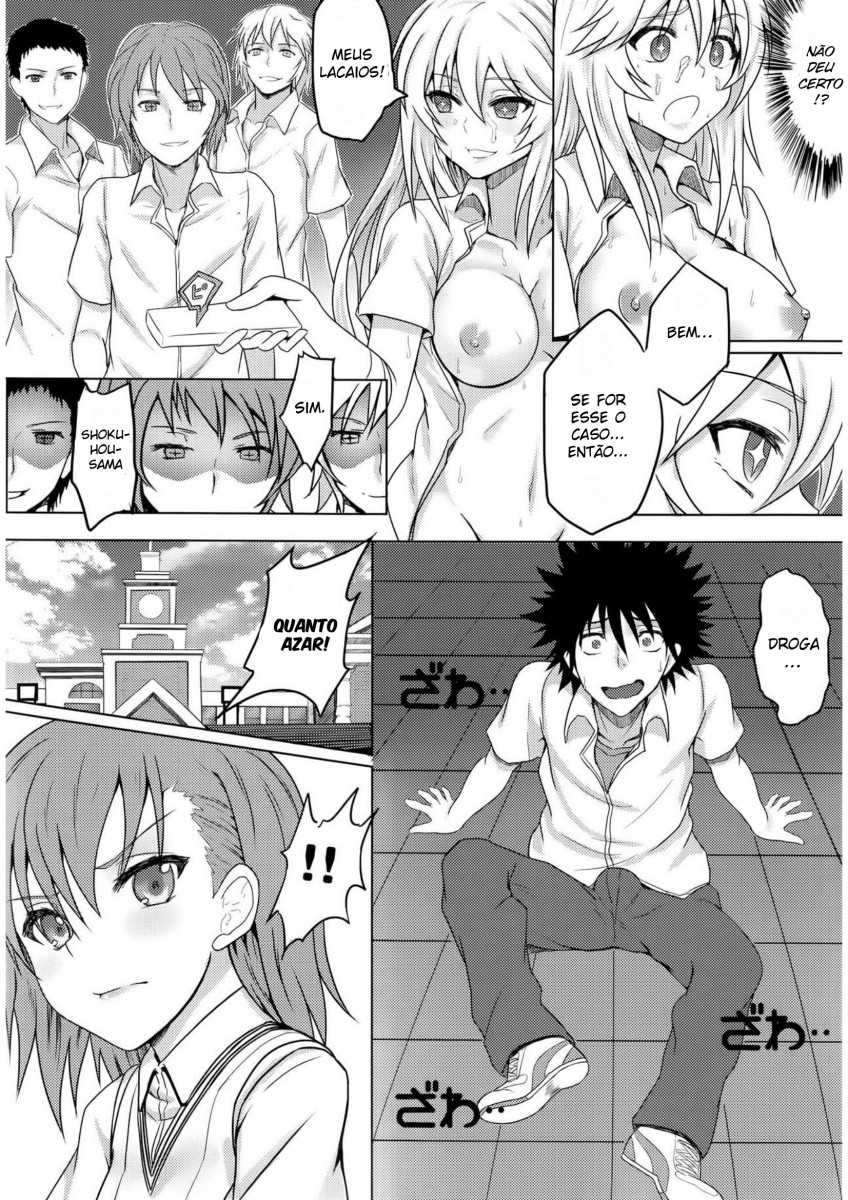 (C84) [BRIO (YO)] MikoMisa to Fukou na Otoko (Toaru Kagaku no Railgun) [Portuguese-BR] [Ninjaboy] [Decensored] - Page 11
