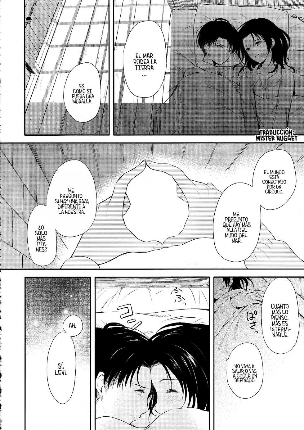 (SPARK8) [Affix (Ha-ru)] World End (Shingeki no Kyojin) [Spanish] [Mr. Nugget] - Page 30