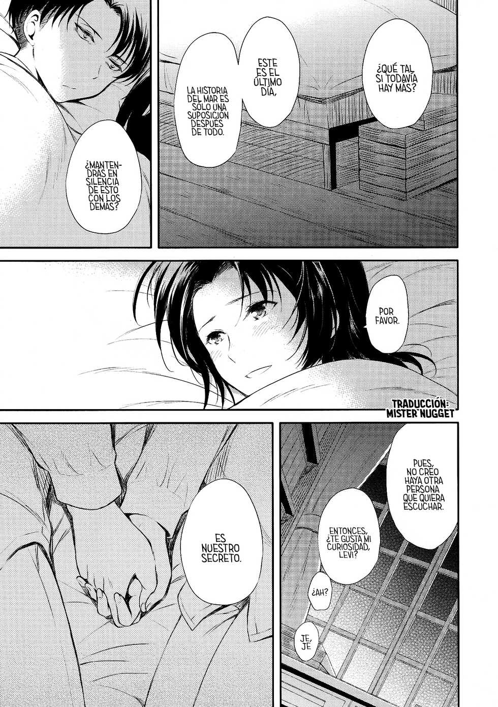 (SPARK8) [Affix (Ha-ru)] World End (Shingeki no Kyojin) [Spanish] [Mr. Nugget] - Page 31