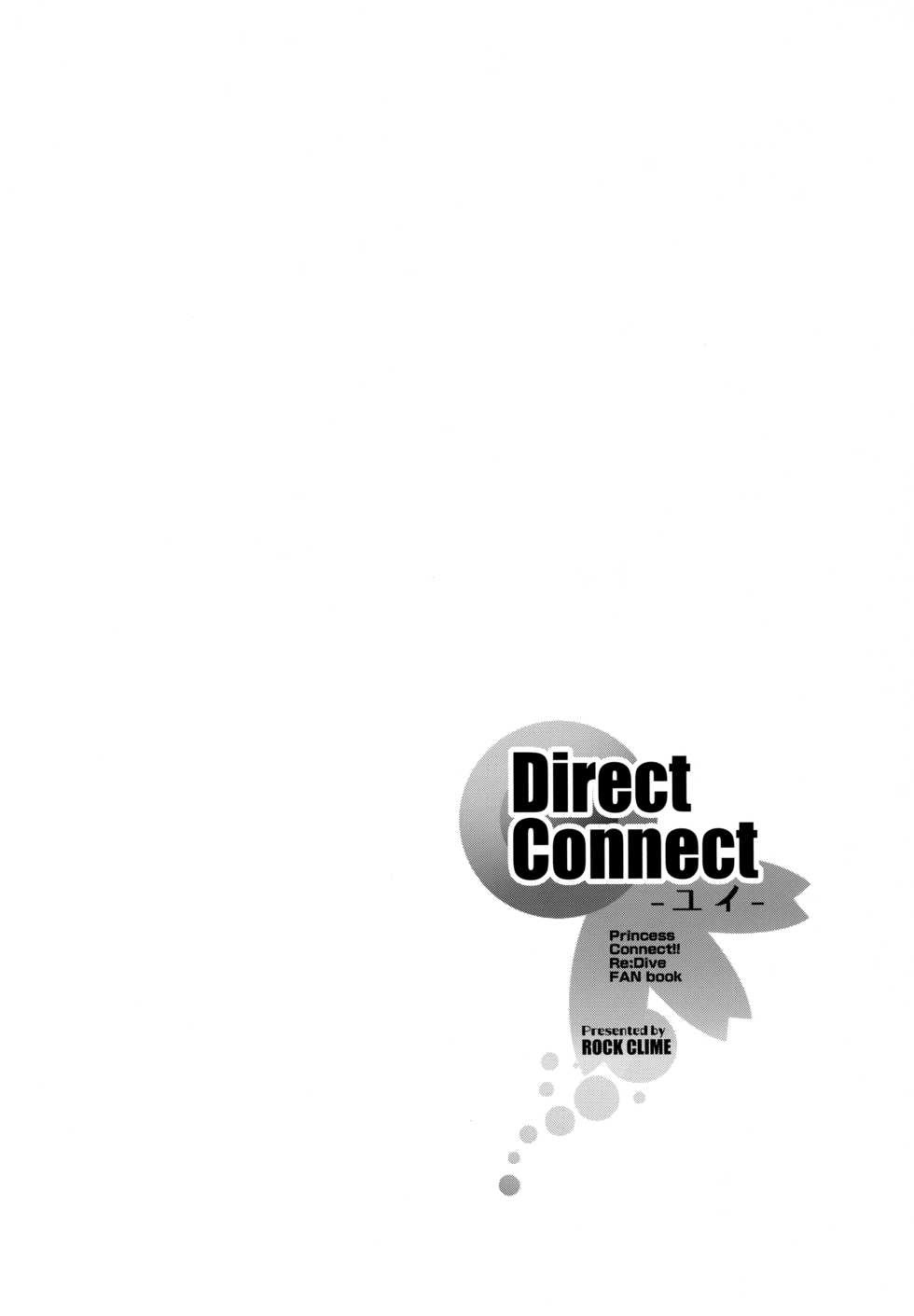 (C97) [ROCK CLIME (Sakimori Dan)] Direct Connect -Yui- (Princess Connect! Re:Dive) [Chinese] [脸肿汉化组] - Page 4
