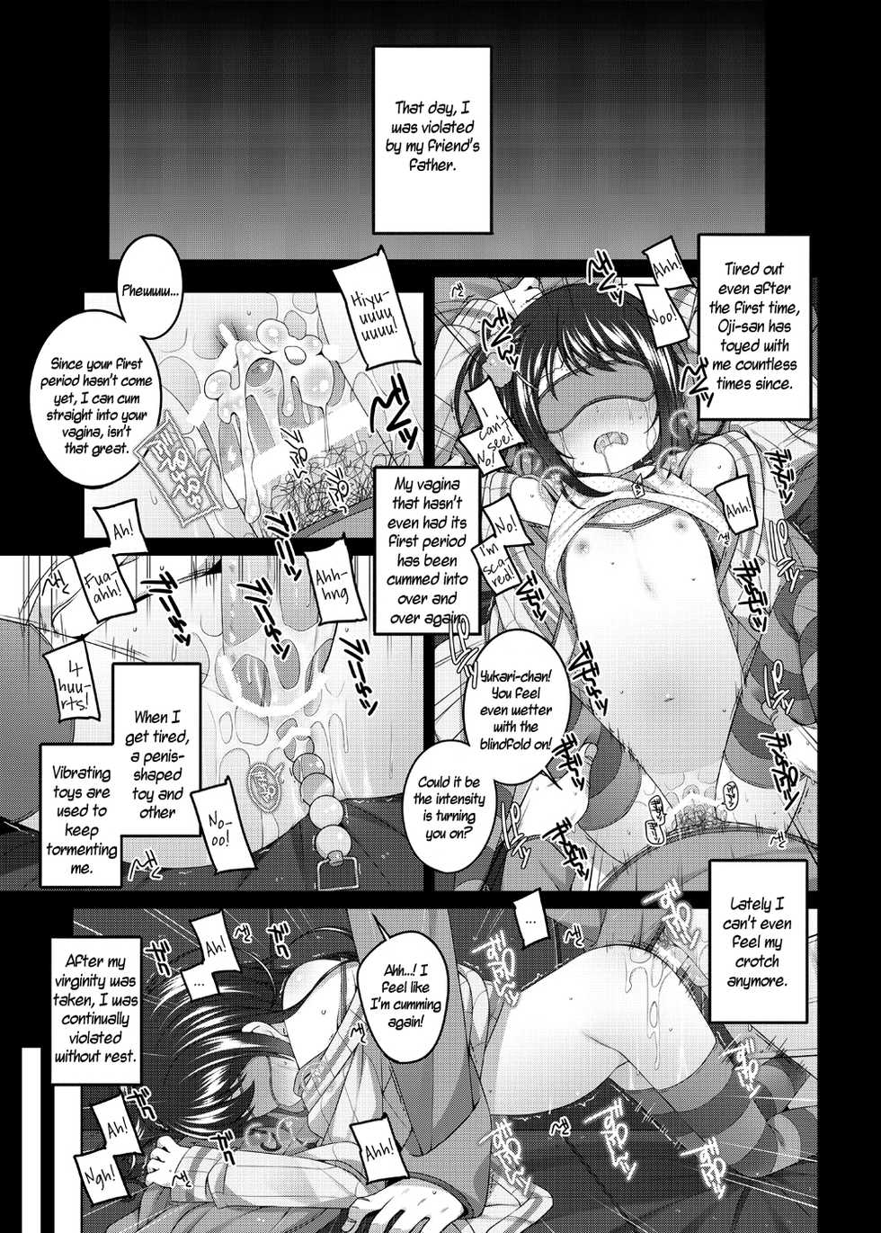 [kuma-puro (Shouji Ayumu)] Yukari-chan no Hibi Okasareru Hanashi | Yukari-chan's Violated Life [English] [SharkEgg] [Digital] - Page 4