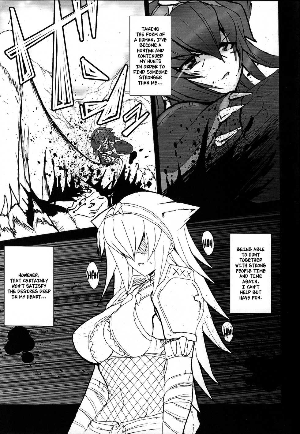 (COMIC1☆3) [Yo-Metdo (Yasakani An)] Yaten Karihime (Monster Hunter) [English] [Nishimaru] - Page 10