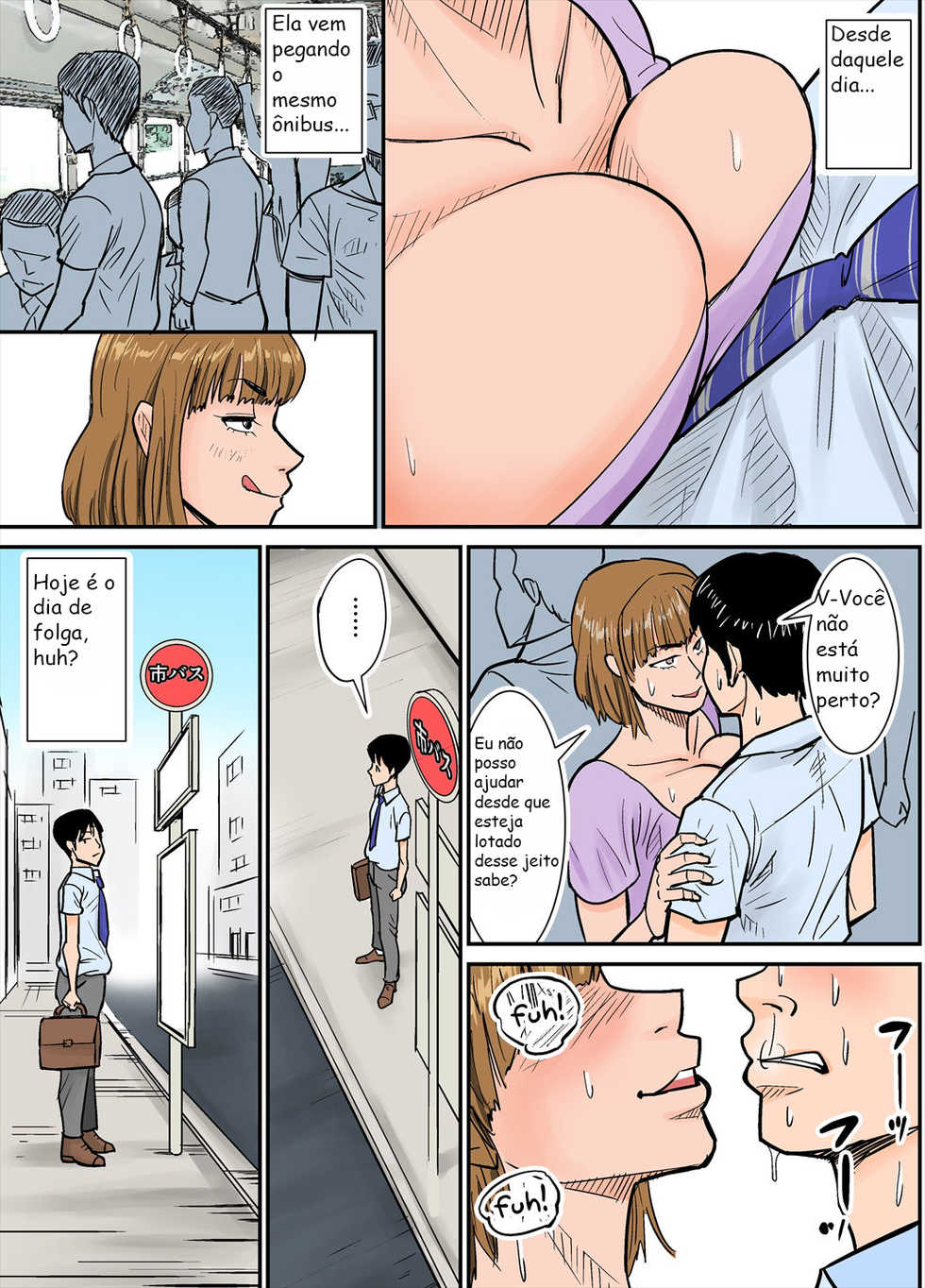 [Nobishiro] Eroi Oba-san [Portuguese-BR] - Page 5