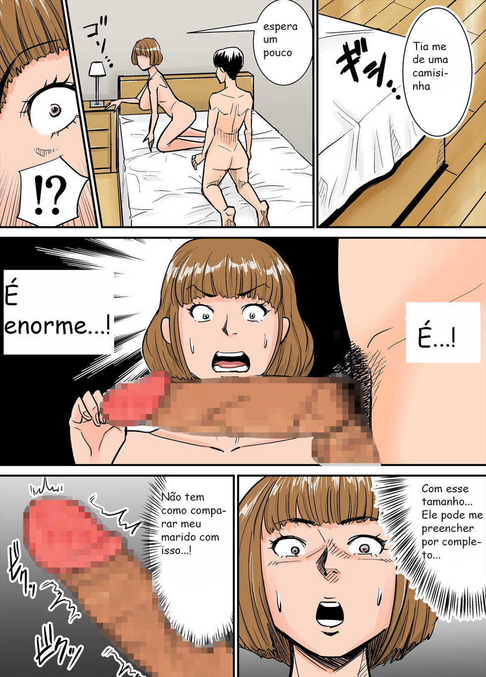 [Nobishiro] Eroi Oba-san [Portuguese-BR] - Page 14