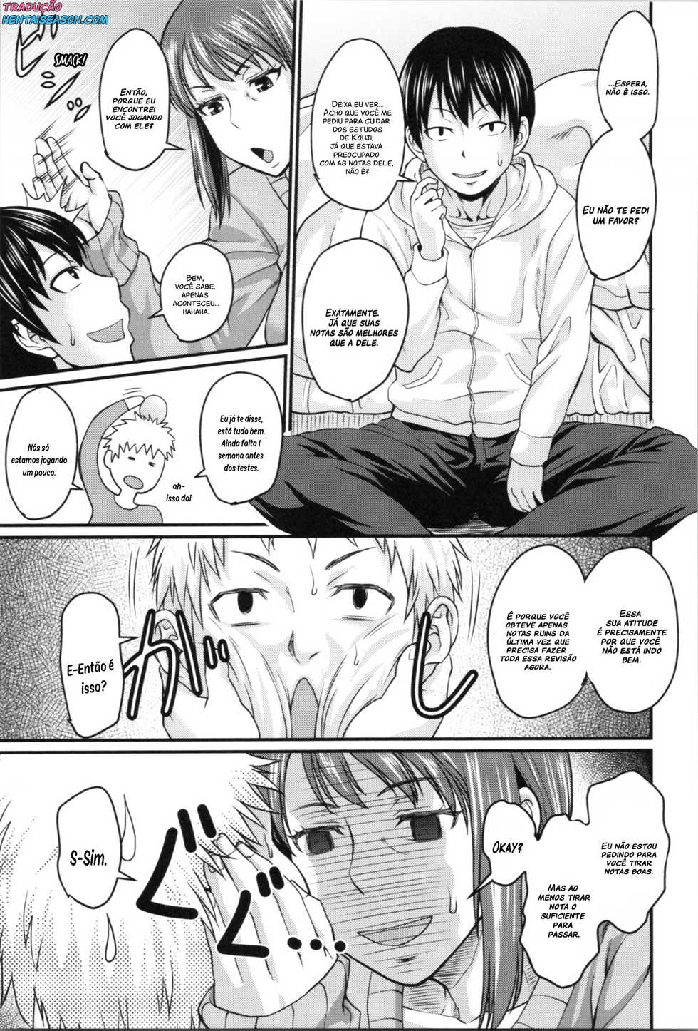 [Jirou] Okaa-san no Kakushigoto | Mom's Secret (Nikkanteki Kuro Stocking Seikatsu - Sensual Black Stockings Life) [Portuguese-BR] [Hentai Season] - Page 3