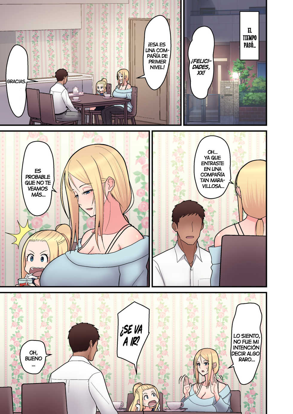 [tengohambre (Sueyuu)] Kinpatsu Single Mother to Icha Love Suru Hon [Spanish] [NTINFS] [Digital] - Page 25