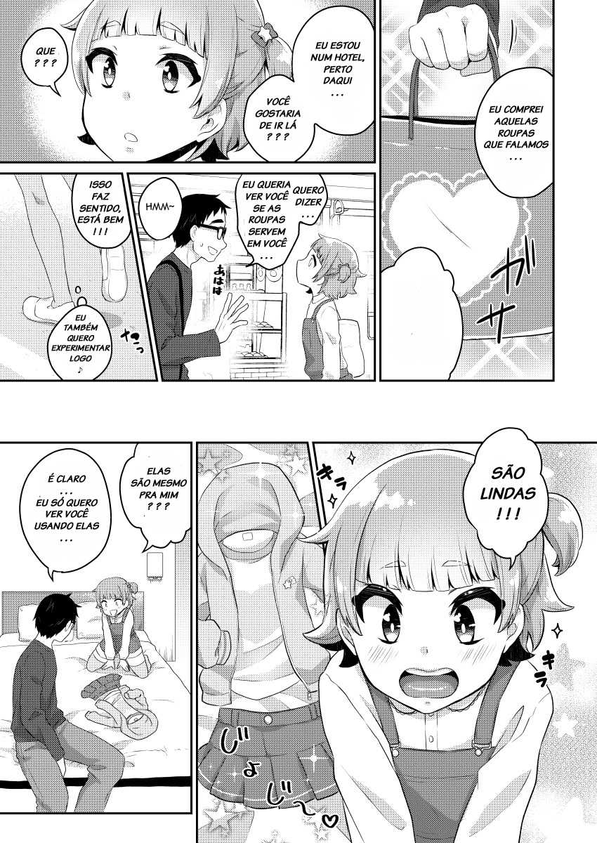 [Akaeboshi (Binto)] Papa Katsu -Jojifuku Otokonoko Pino- [Portuguese-BR] [LIANEF] [digital] - Page 12