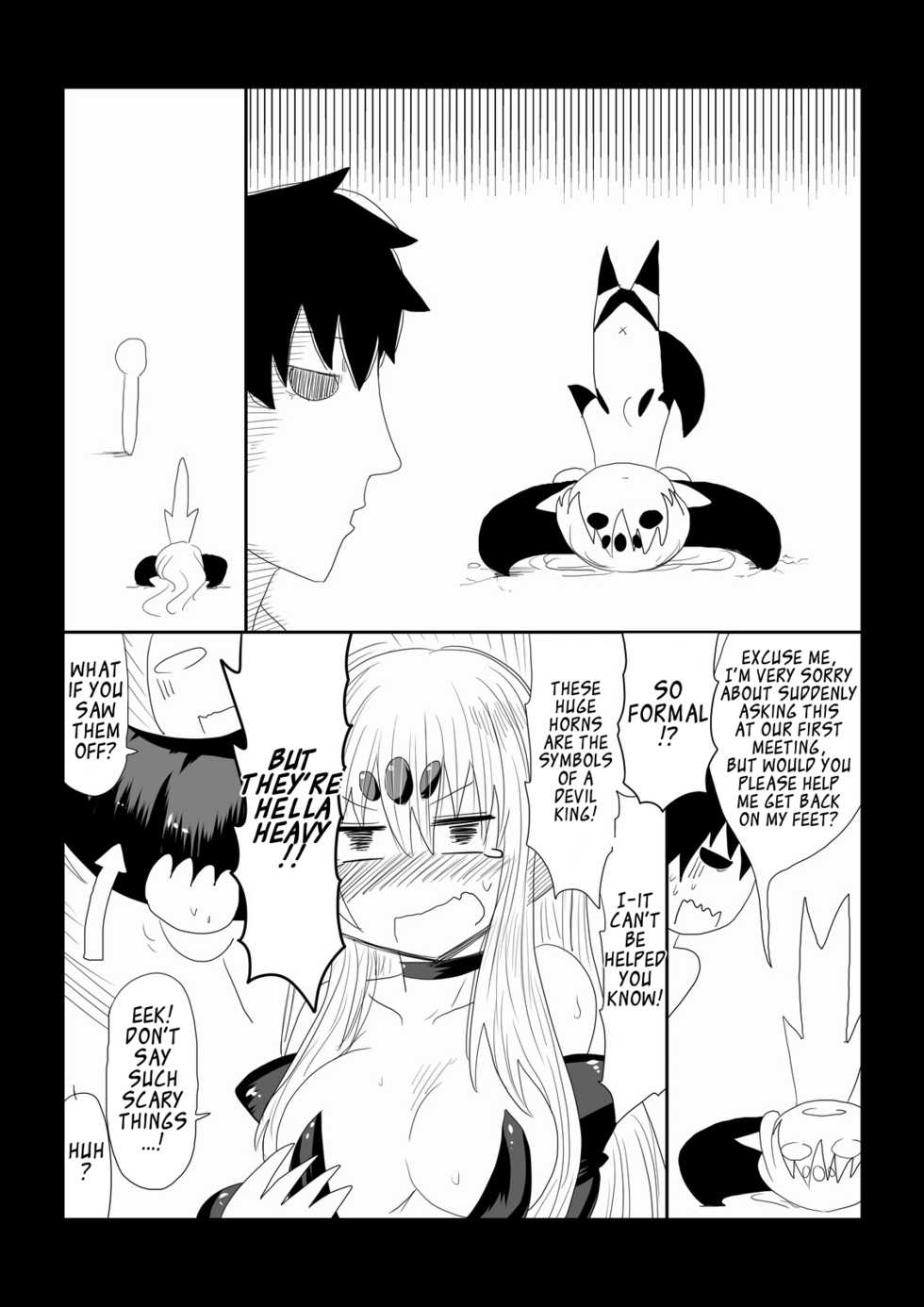 [Hroz] Maou-sama wa Atama ga Omoi. | The Devil King's Head Is Too Heavy. [English] - Page 2