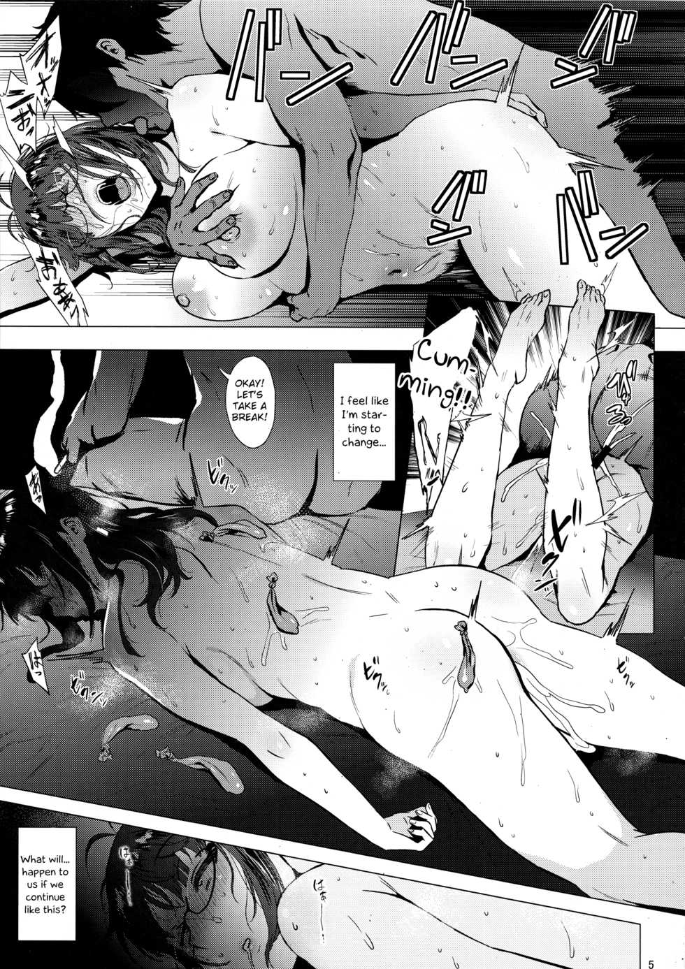 (C95) [Amarini Senpaku! (Yokkora)] Ritsuko wa Kozukuri ga Shitai after (THE iDOLM@STER) [English] [Otokonoko Scans] - Page 4