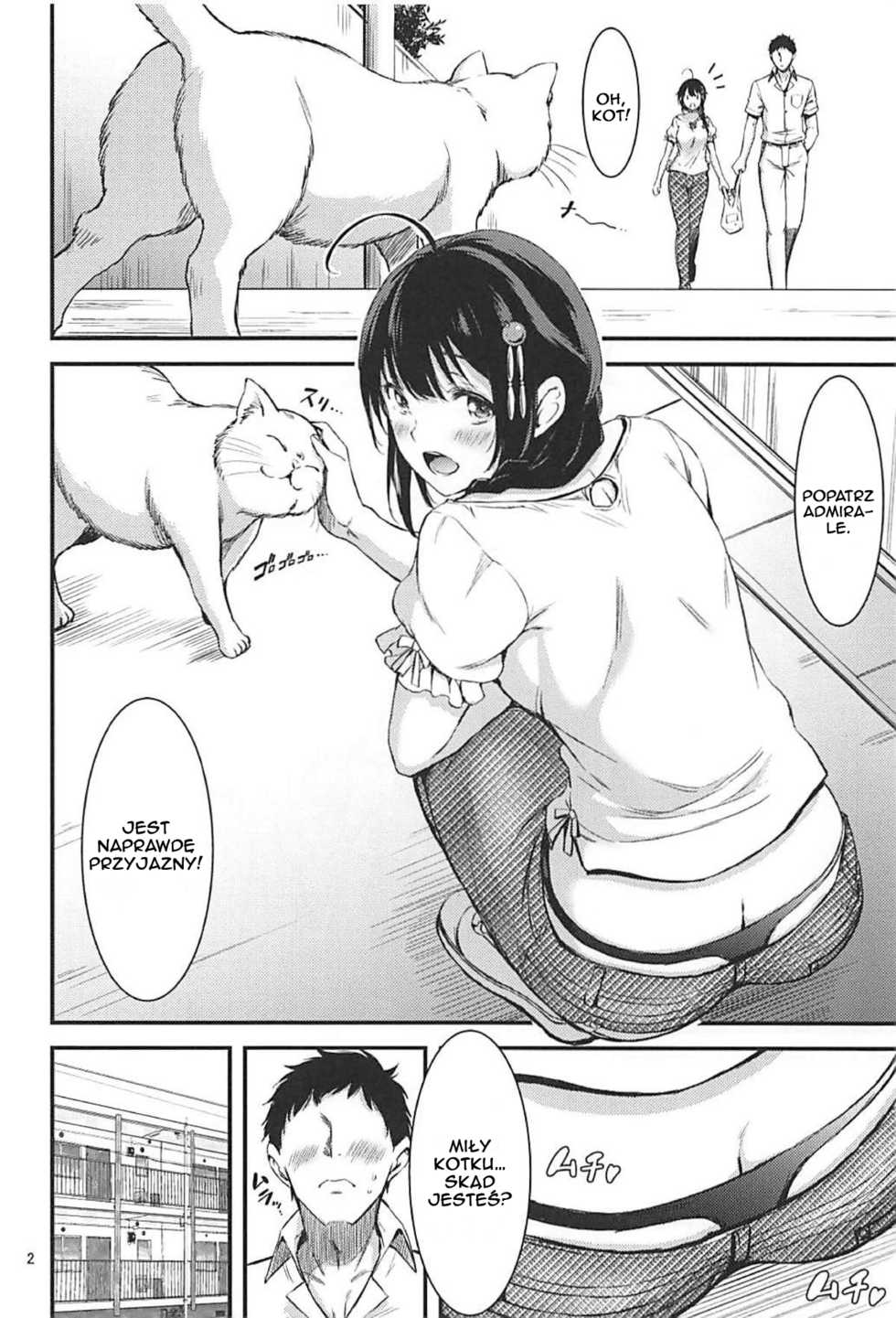 (C93) [5!06 (yammy)] ONE-ROOM SHIGURE (Kantai Collection -KanColle-) [Polish] [Toomuchtime] - Page 3