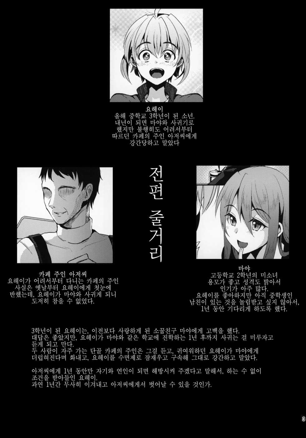 (C96) [Kome Nouka (Komezawa)] Kimi no Kareshi ni Naru Hazu datta. 4 | 네 남친이 될 생각이었어. 4 [Korean] - Page 2