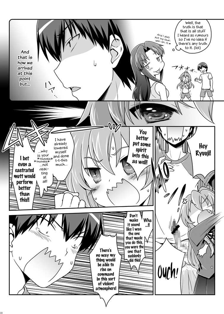 [McNail Koubou, Oasis+ (Cloth Tsugutoshi, Mani)] Nijuuyojikan, Nanokakan Zutto. | For the next 7 days without any break. (Toradora!) [English] [EHCOVE] [Digital] - Page 20