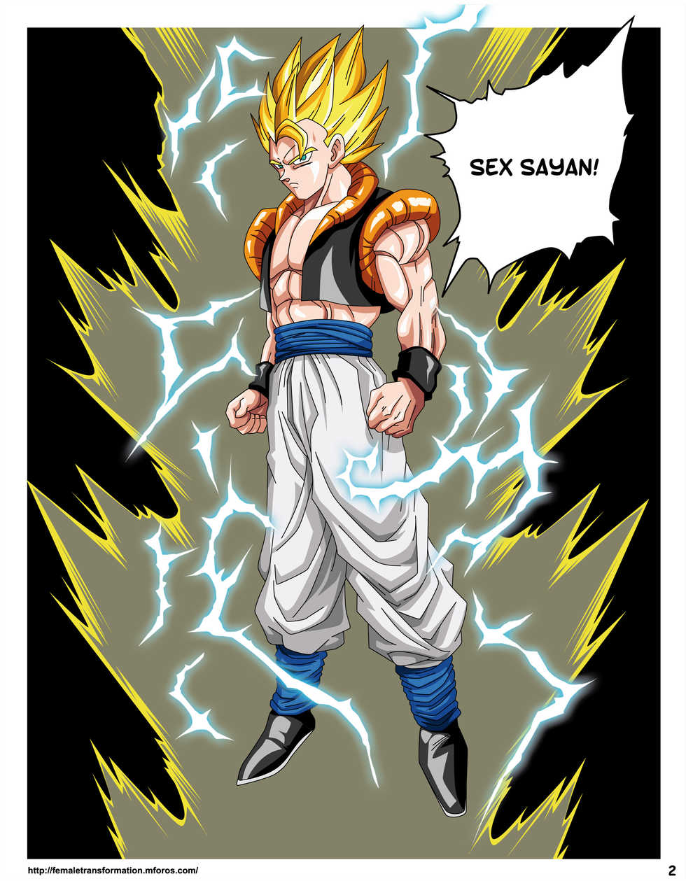 [Rehabilitation (Garland)] Dragon Ball H: Sex Sayan! [English] [Colorized] - Page 3
