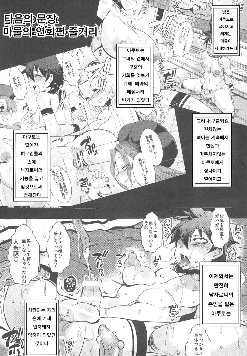 [Yomothuhirasaka (bbsacon)] Dain no Monshou Danshou ~ Mesu Ochi Akuto Hen | 타음의 문장 단편 ~암컷타락 아쿠토편~ (Dragon Quest Heroes) [Korean] [Digital] - Page 5