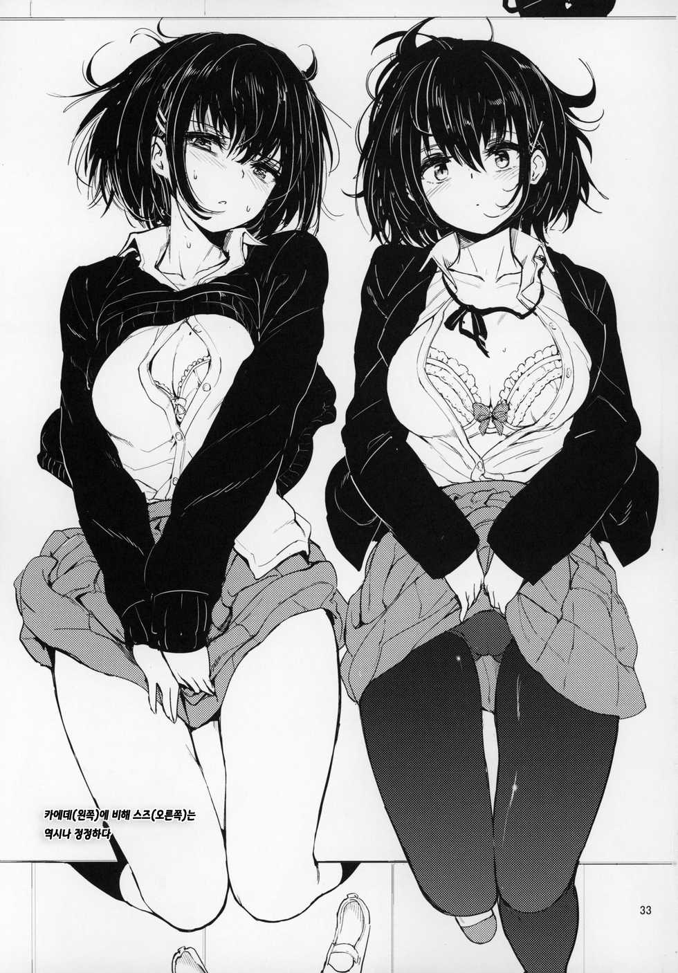 (C97) [Kyockchokyock (Kyockcho)] GirlPan Omakebon Matome | 걸판 오마케책 정리 (Girls und Panzer) [Korean] [은발로리콘] - Page 32