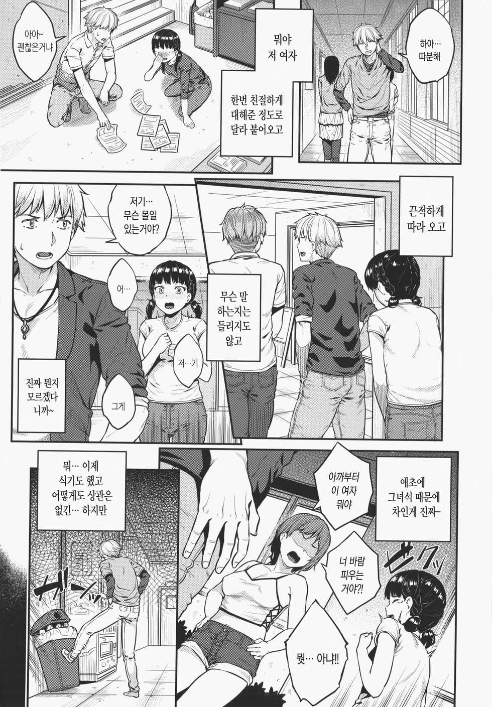 [Sajipen] ijimerarekko | 괴롭힘 당하는 여자 [Korean] [Mercury] - Page 7