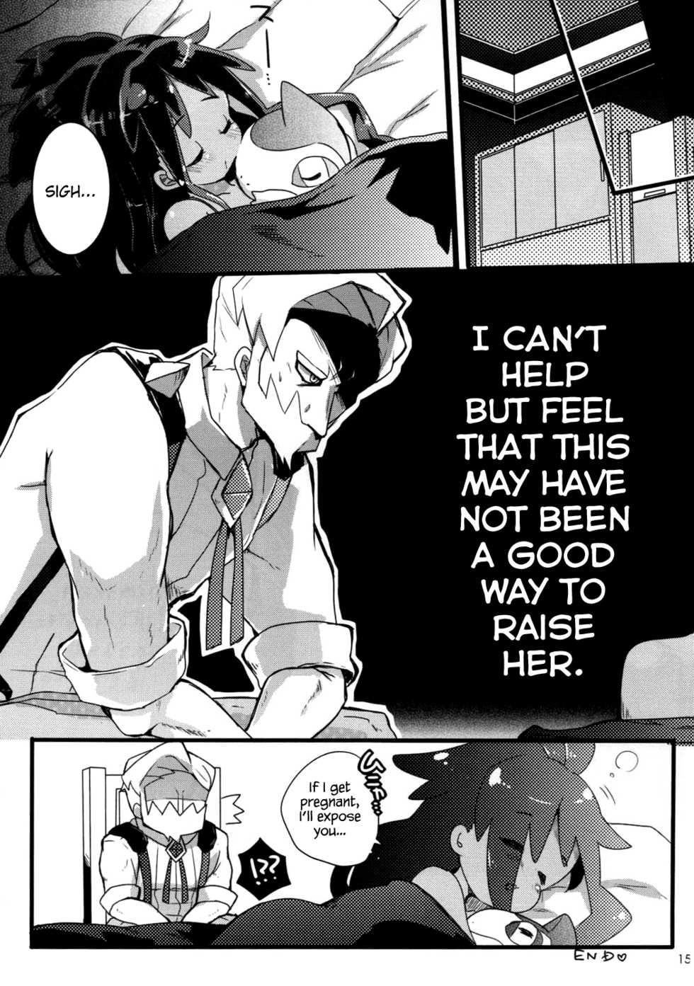 (COMIC1☆7) [Tenkirin (Kanro Ame)] Ojii-chan Switch (Pokémon) [English] [Providence] - Page 14