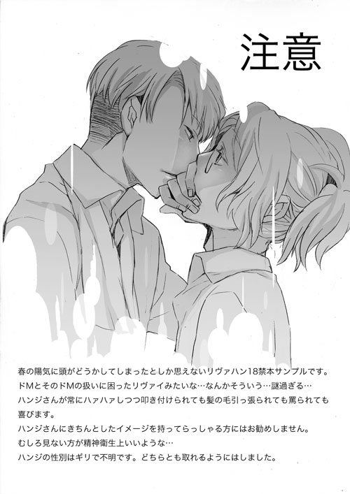 [Aimy (Satsuki)] Dare ni mo Ienai (Shingeki no Kyojin) [Digital] - Page 2