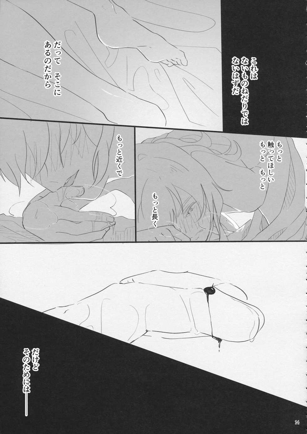 (C93) [AM:TIGER (Various)] Futanari Marisa Kyosei Goudou 2 Marasmius Kirisames (Touhou Project) - Page 14