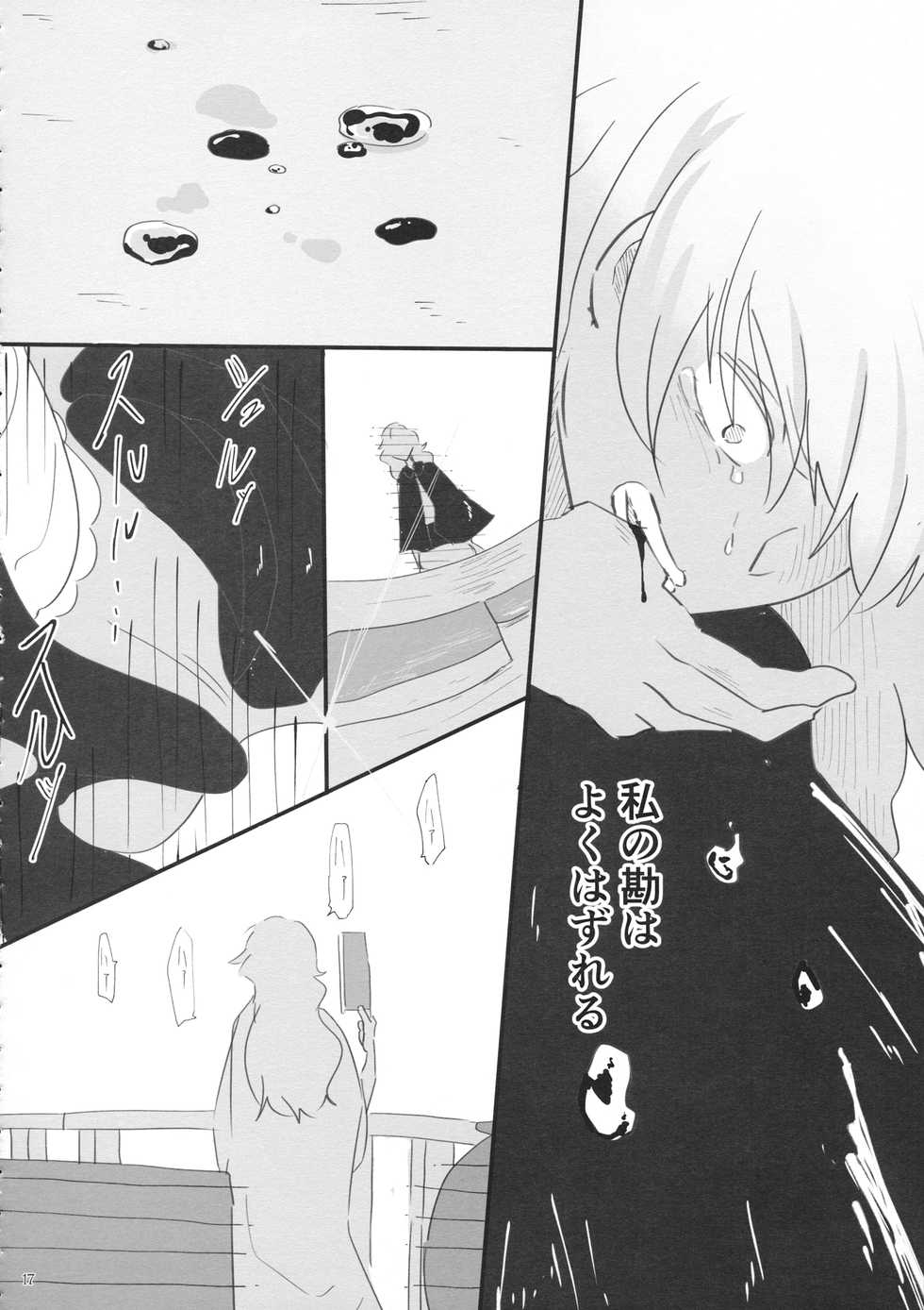 (C93) [AM:TIGER (Various)] Futanari Marisa Kyosei Goudou 2 Marasmius Kirisames (Touhou Project) - Page 17