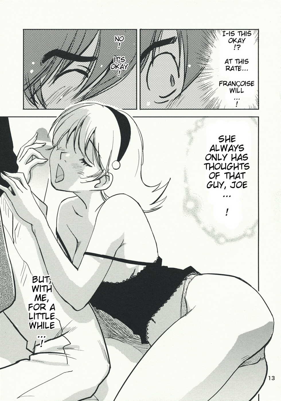 (C76) [RACK&PINION (Iogi Juichi)] Arnoul no Yuuutsu | The Melancholy of Arnoul (Cyborg 009) [English] [redCoMet] - Page 13