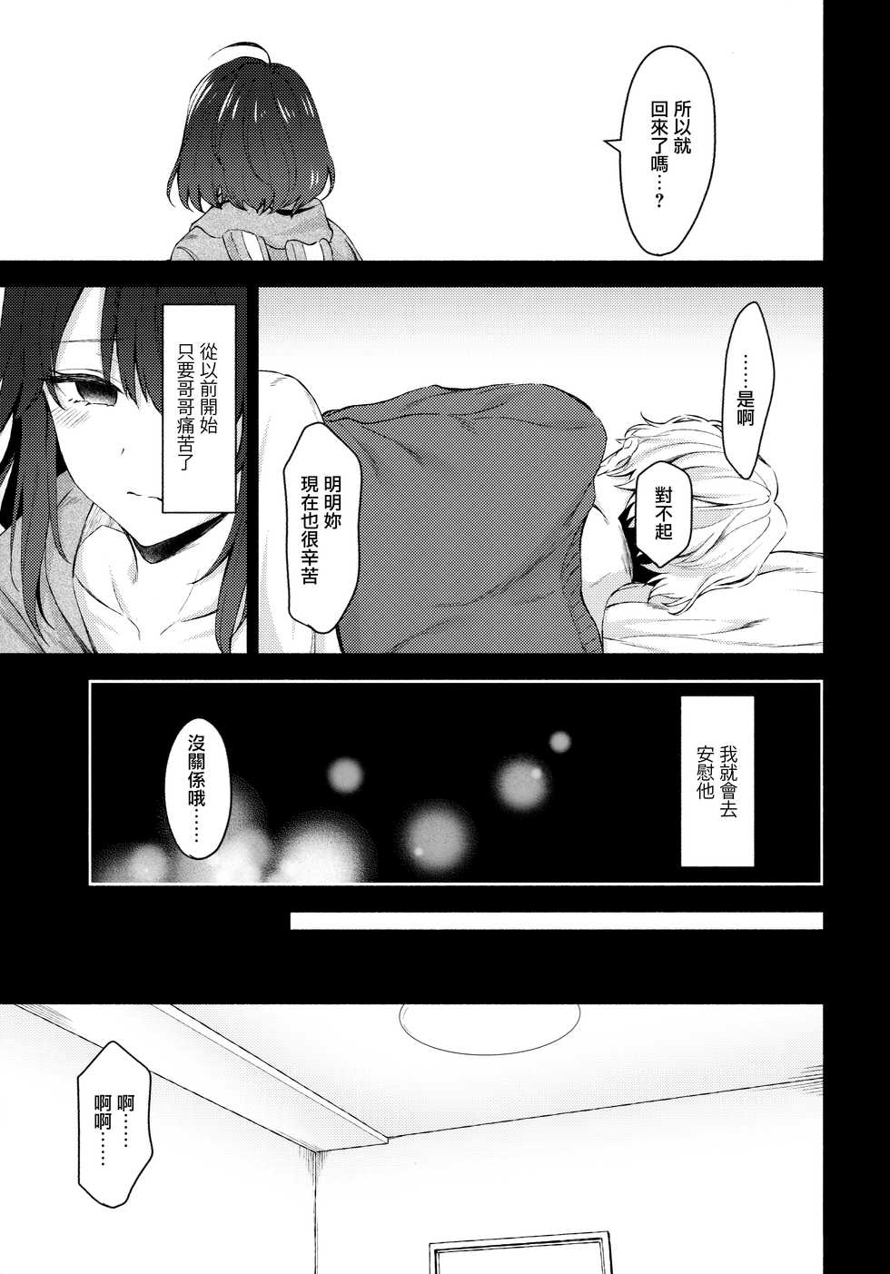 (C97) [Tekkamaki (Tetsuyama Kaya)] Nandemo Yasashiku Ukeirete Kureru Imouto 2 [Chinese] [無邪気漢化組] - Page 9