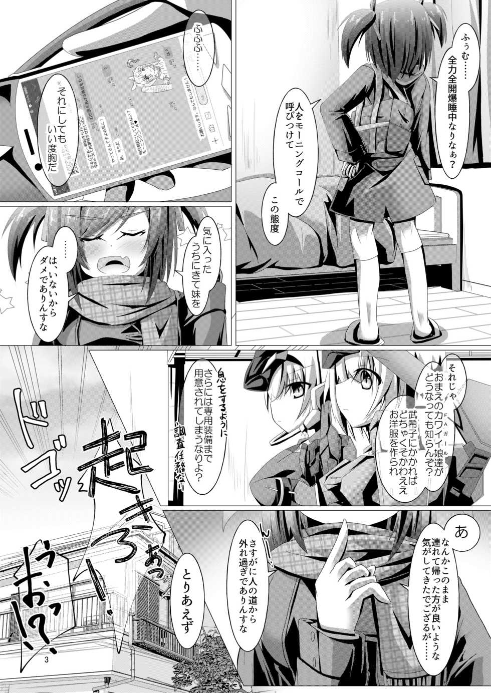 [MOJIYA (MOJA)] Bukiko ga Kokuhaku Sareta Ken 3 (Frame Arms Girl) [Digital] - Page 2