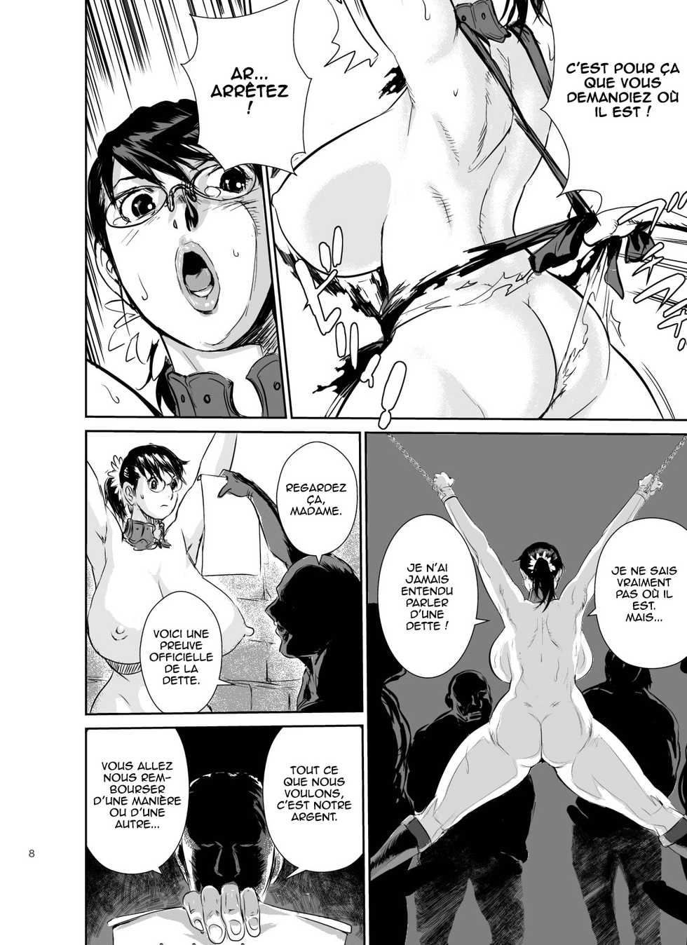 [Jinsukeya (Jinsuke)] Bukiya no Yome Kousoku Ryoujoku (Queen's Blade) [French] [AkroDa] [Digital] - Page 9